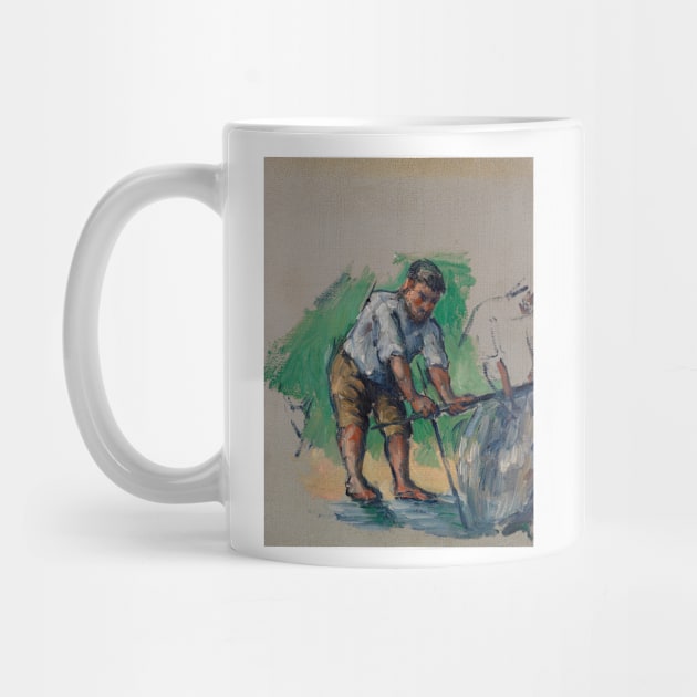 The Well Driller by Paul Cezanne by Classic Art Stall